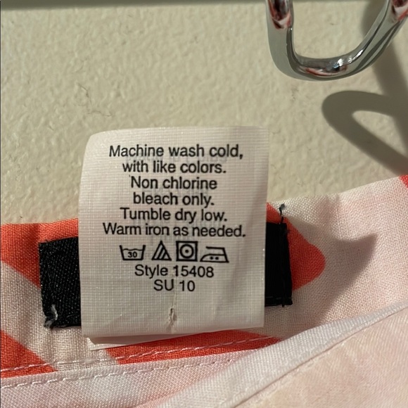 J. Crew Coral A-Line Knee-Length Skirt - Picture 4 of 7